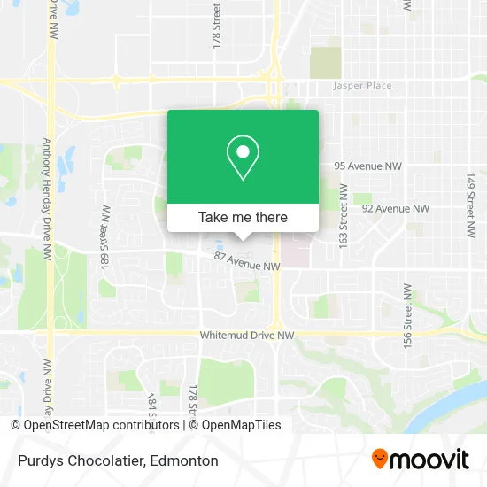 Purdys Chocolatier map