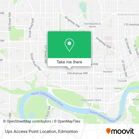 Ups Access Point Location plan