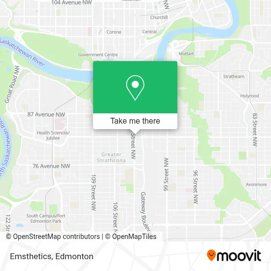Emsthetics map