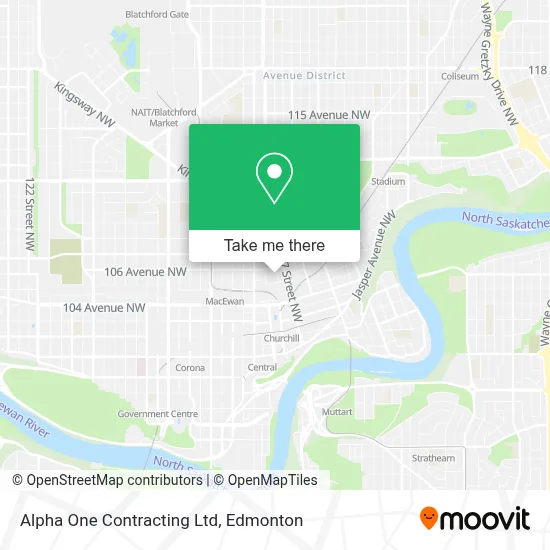 Alpha One Contracting Ltd map