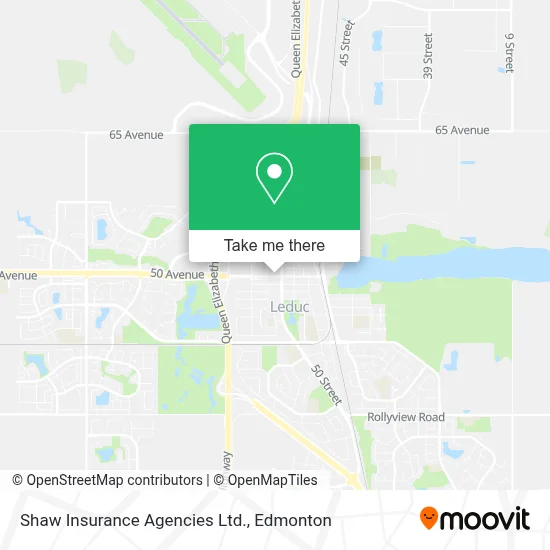 Shaw Insurance Agencies Ltd. map