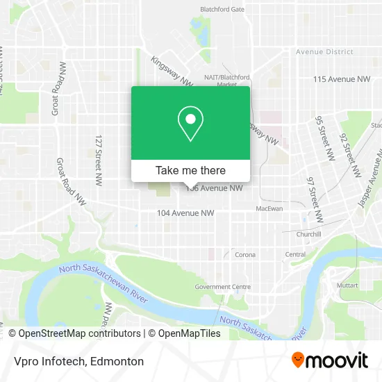 Vpro Infotech map