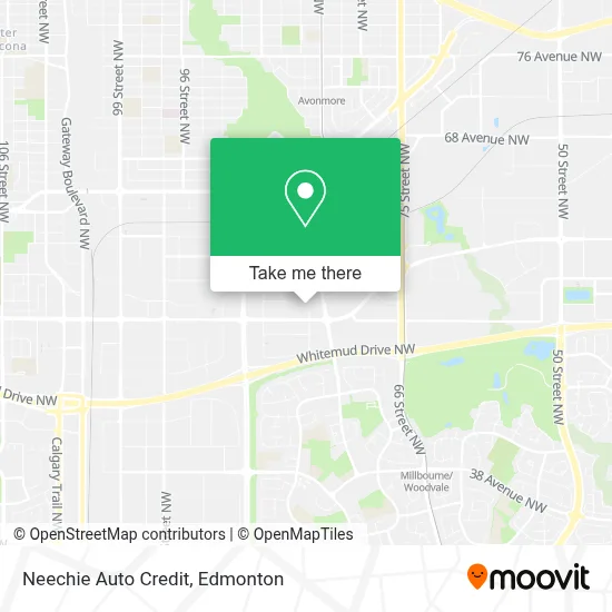 Neechie Auto Credit map