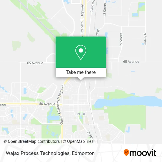 Wajax Process Technologies map