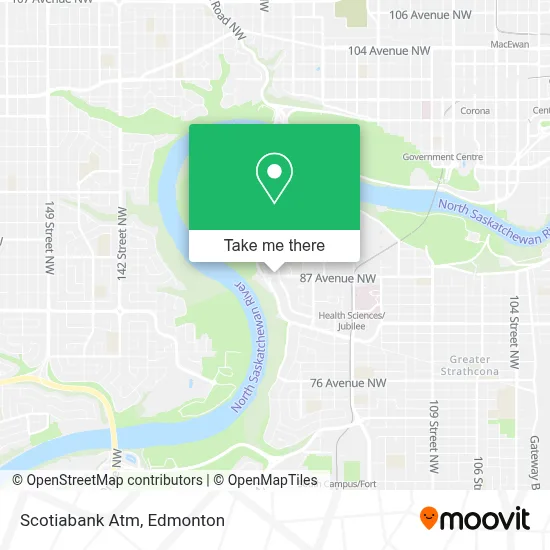 Scotiabank Atm map