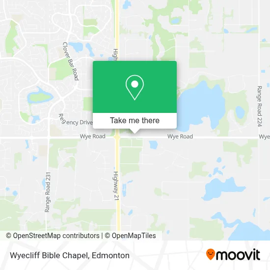 Wyecliff Bible Chapel map