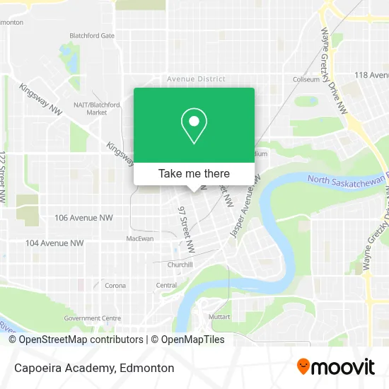 Capoeira Academy map