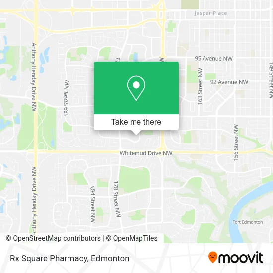 Rx Square Pharmacy map