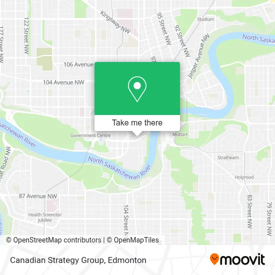 Canadian Strategy Group map