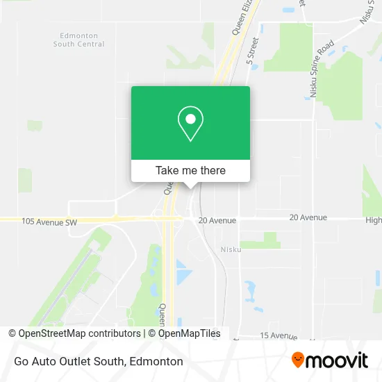 Go Auto Outlet South map