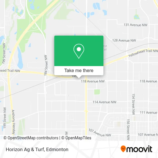 Horizon Ag & Turf map