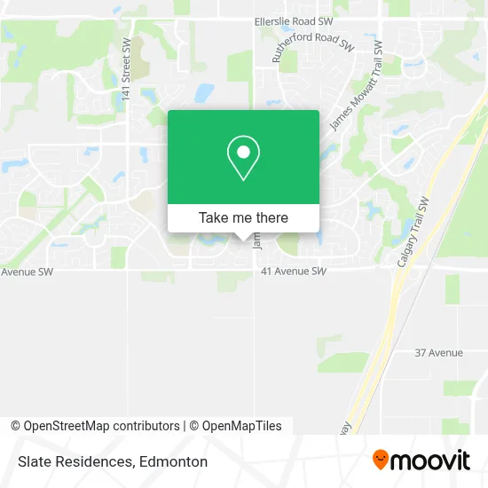 Slate Residences map