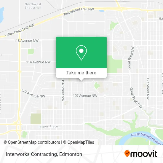 Interworks Contracting map
