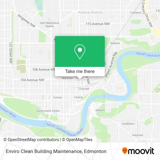 Enviro Clean Building Maintenance map