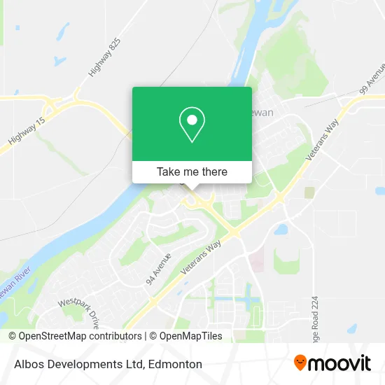 Albos Developments Ltd map