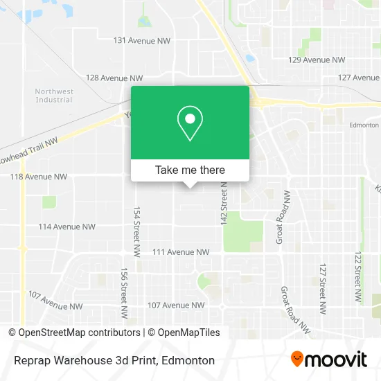 Reprap Warehouse 3d Print map