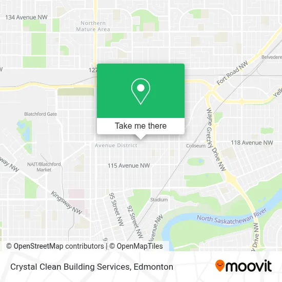 Crystal Clean Building Services map