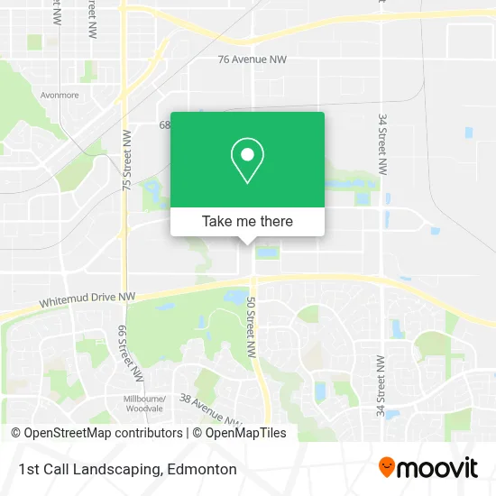 1st Call Landscaping map