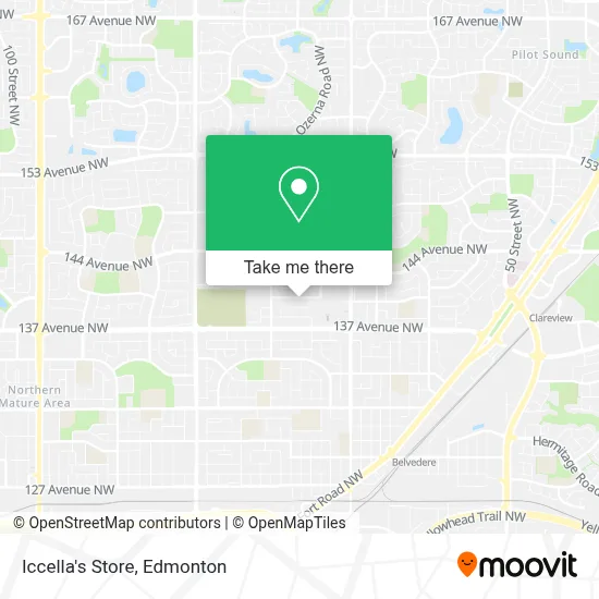Iccella's Store map