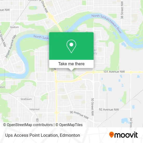 Ups Access Point Location plan