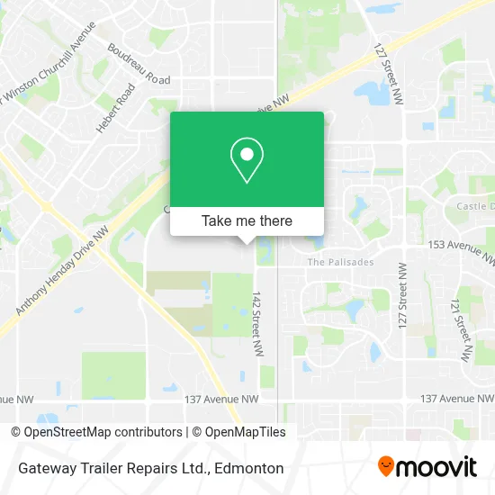 Gateway Trailer Repairs Ltd. map
