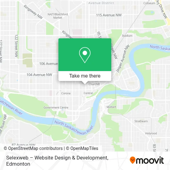 Selexweb – Website Design & Development map