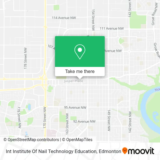 Int Institute Of Nail Technology Education map
