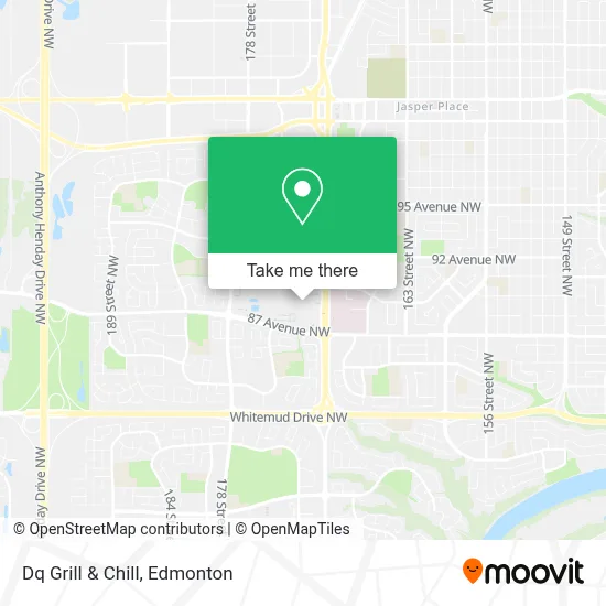 Dq Grill & Chill map