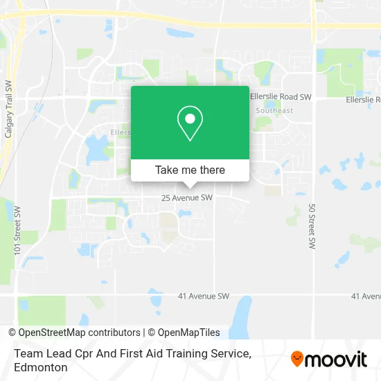 Team Lead Cpr And First Aid Training Service map