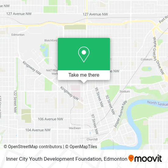 Inner City Youth Development Foundation map