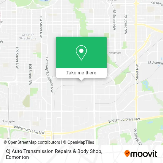 Cj Auto Transmission Repairs & Body Shop map