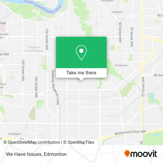 We Have Issues map