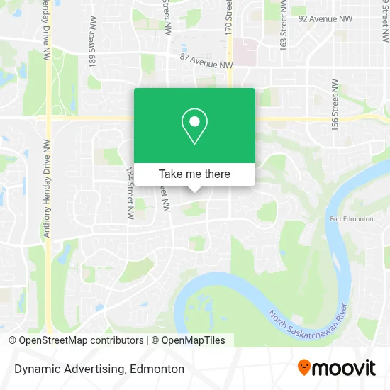Dynamic Advertising map