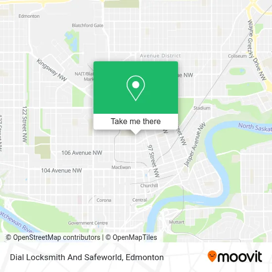Dial Locksmith And Safeworld map