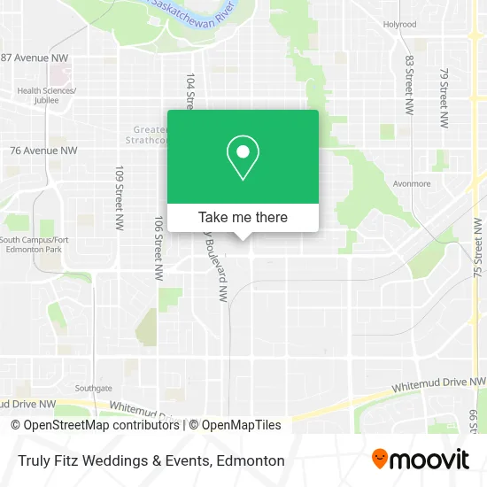 Truly Fitz Weddings & Events map