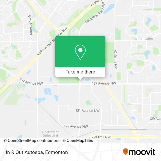 In & Out Autospa map