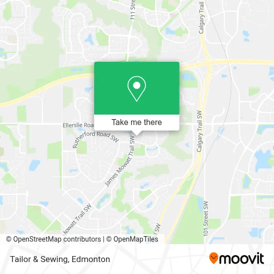 Tailor & Sewing map