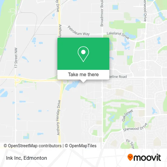 Ink Inc map