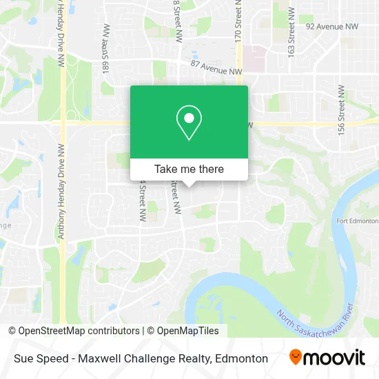 Sue Speed - Maxwell Challenge Realty map