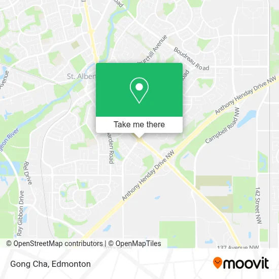 Gong Cha map