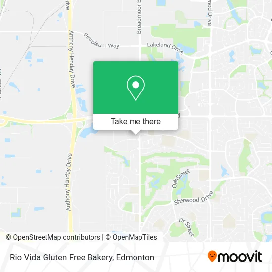 Rio Vida Gluten Free Bakery map