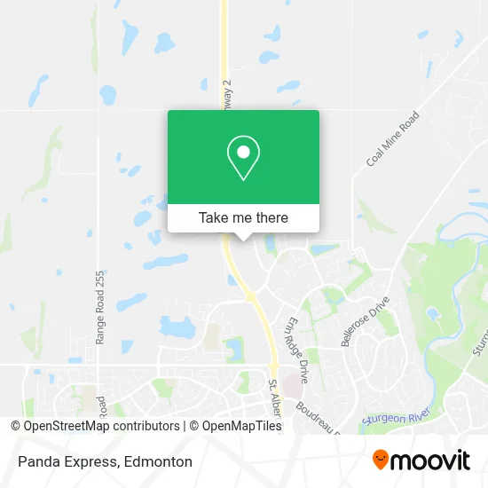 Panda Express map
