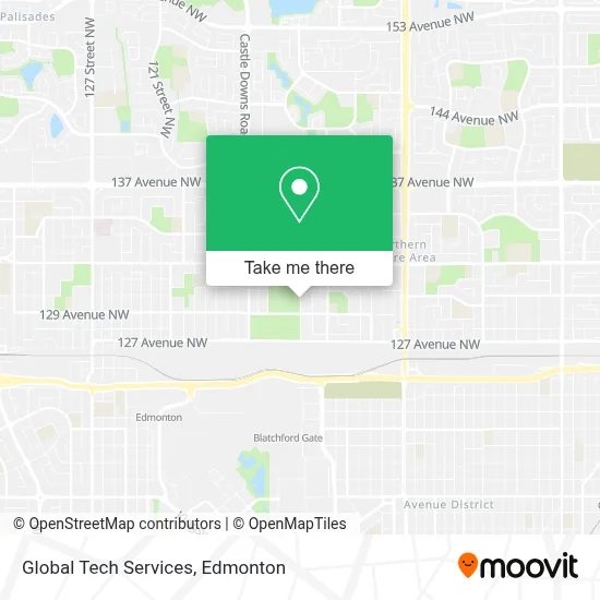 Global Tech Services map