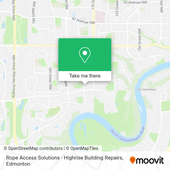 Rope Access Solutions - Highrise Building Repairs map