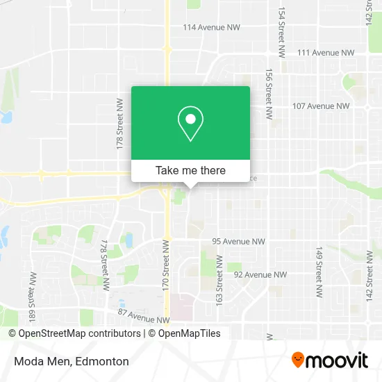 Moda Men map
