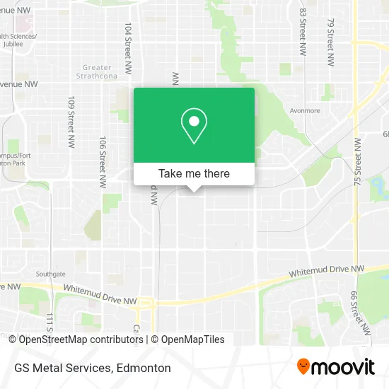 GS Metal Services map