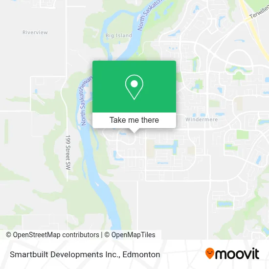 Smartbuilt Developments Inc. map