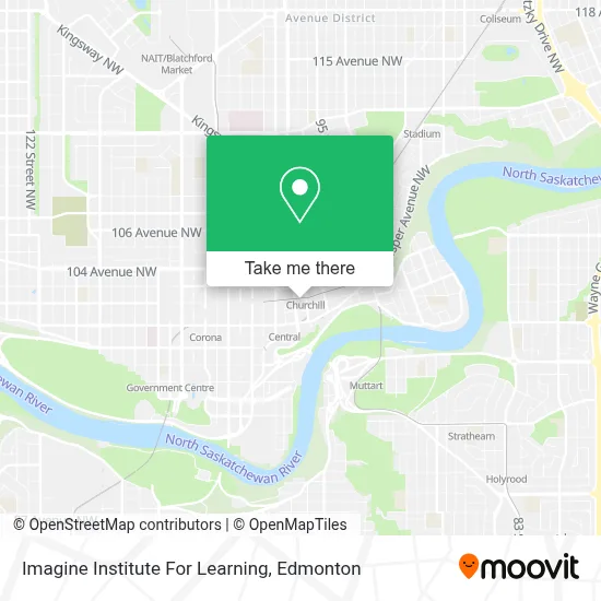 Imagine Institute For Learning map
