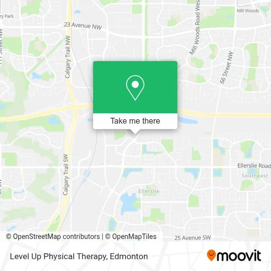 Level Up Physical Therapy map