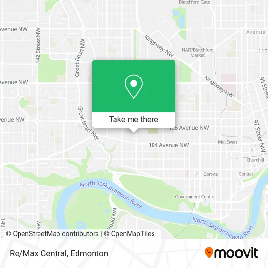 Re/Max Central map